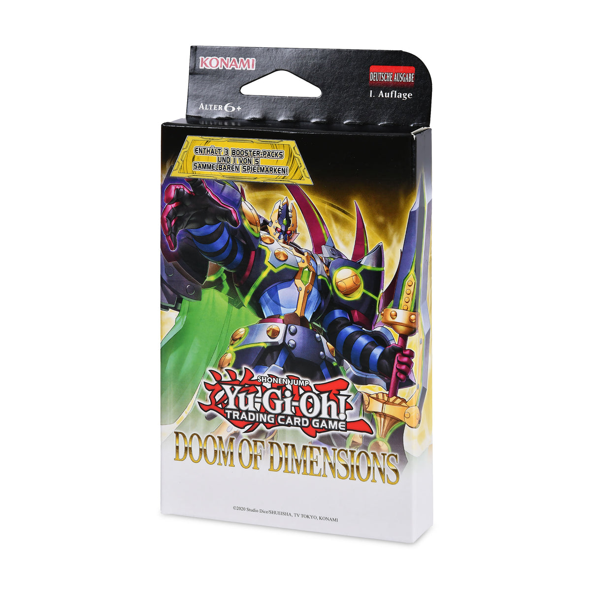 Produktbild Yu-Gi-Oh! - Doom of Dimensions Tuck Box tysk version