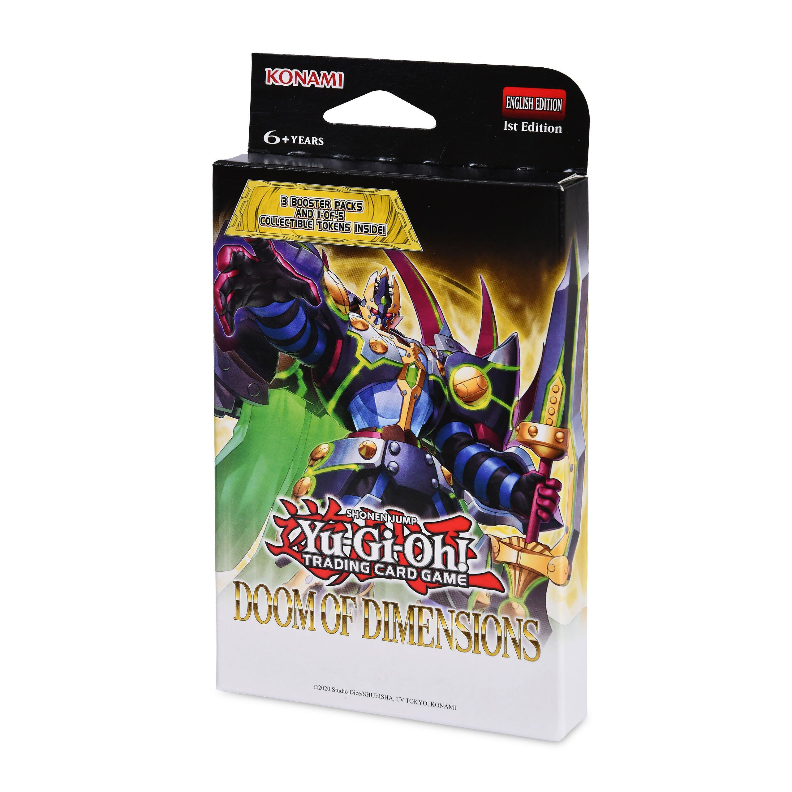 Produktbild Yu-Gi-Oh! - Doom of Dimensions Tuck Box engelsk version