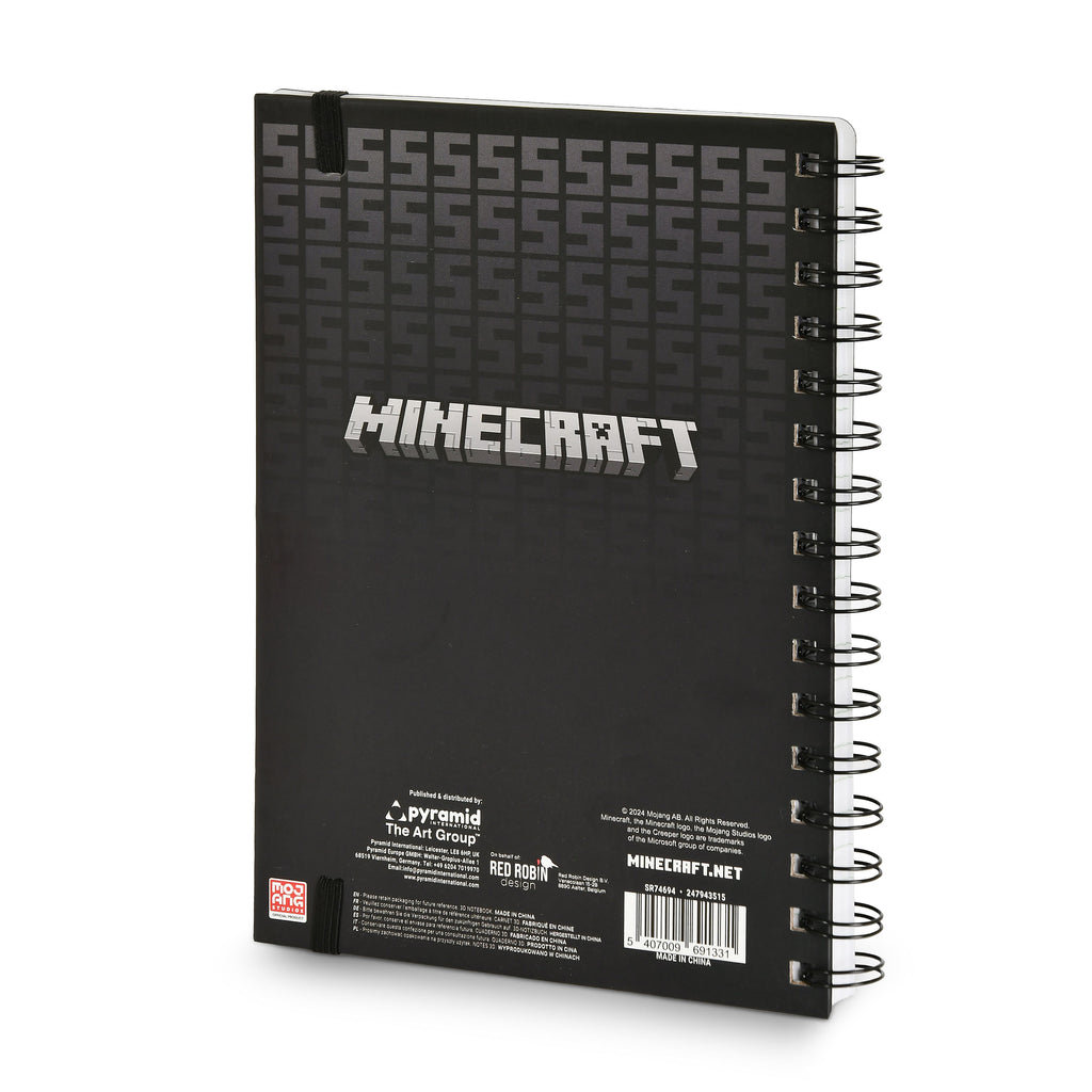 Produktbild Minecraft - Creeper 3D-anteckningsbok