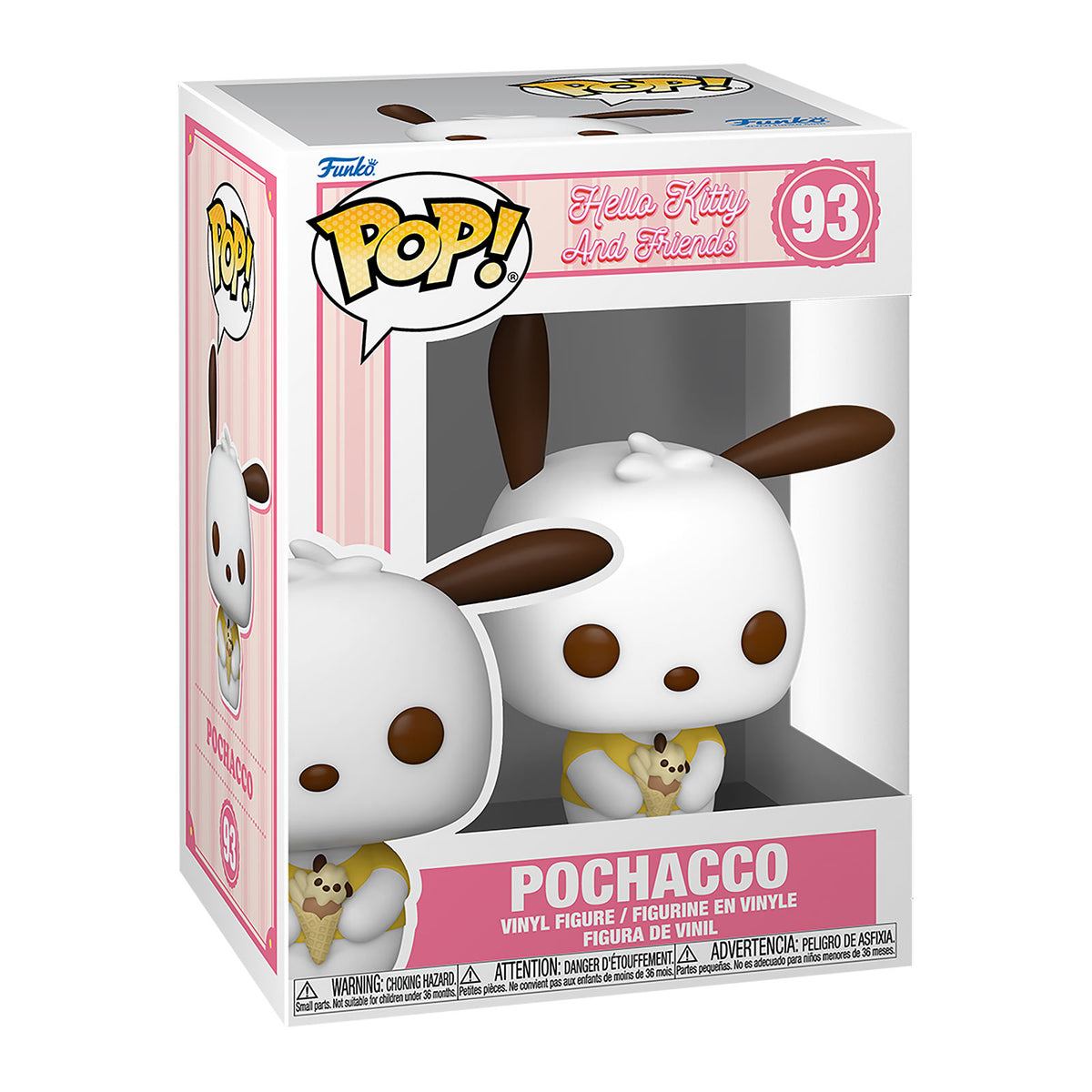 Produktbild Sanrio - Pochacco med glass Hello Kitty and Friends Funko Pop Figur
