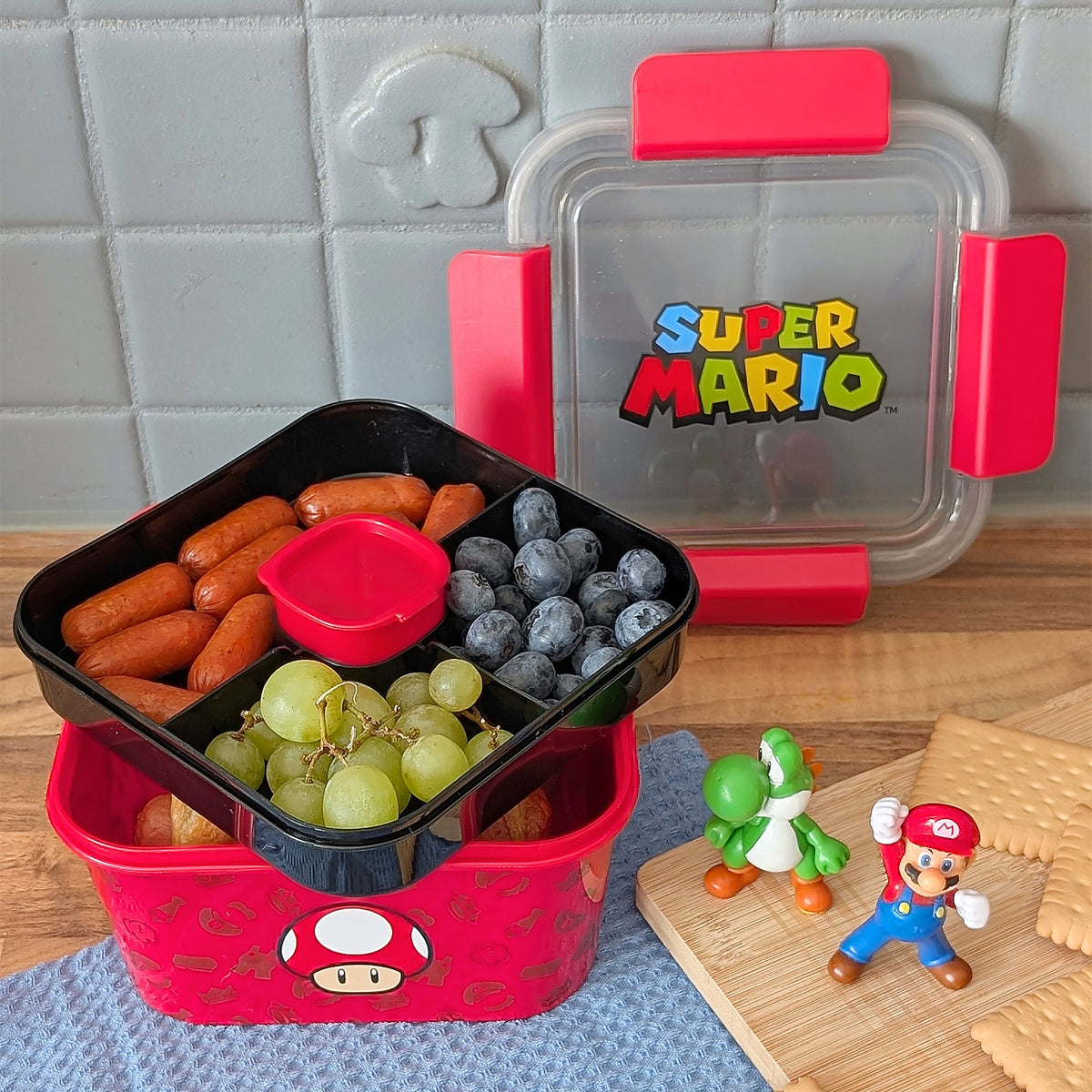 Produktbild Super Mario - Symboler Bento Lunchbox