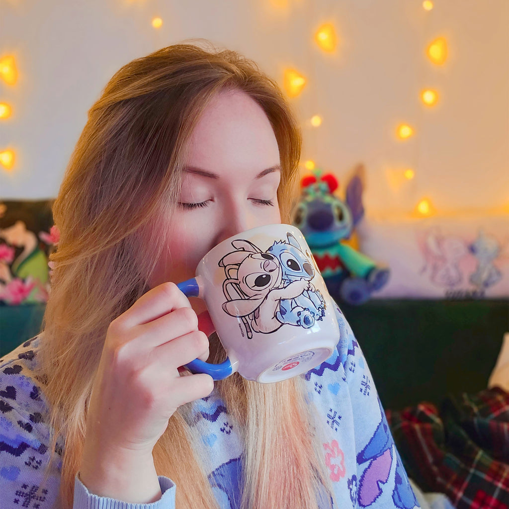 Produktbild Lilo & Stitch - Angel och Stitch Ohana Mugg