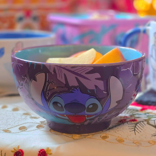 Produktbild Stitch Flower Müsliskål - Lilo & Stitch