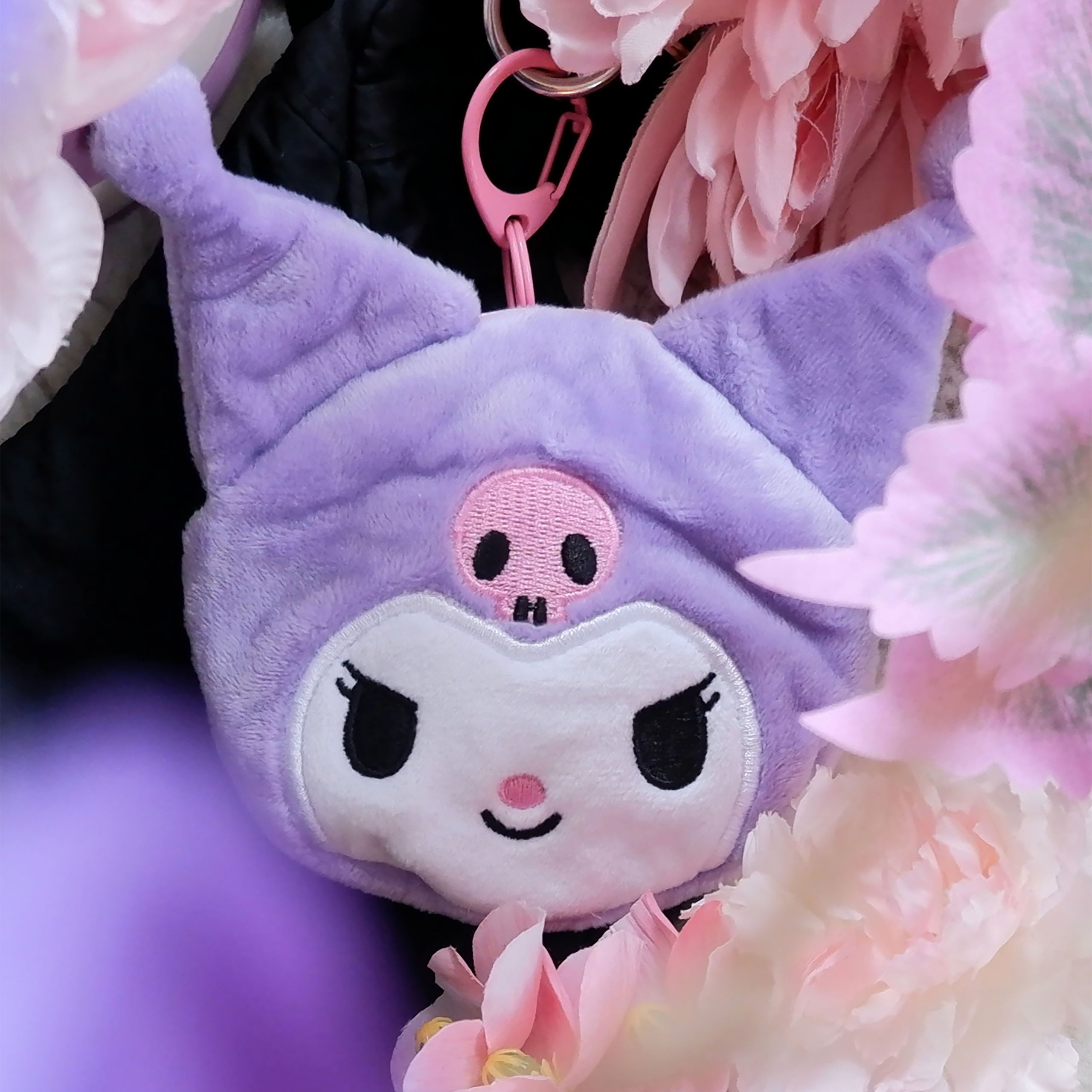 Produktbild Sanrio - Hello Kitty and Friends Kuromi myntbörs i plysch