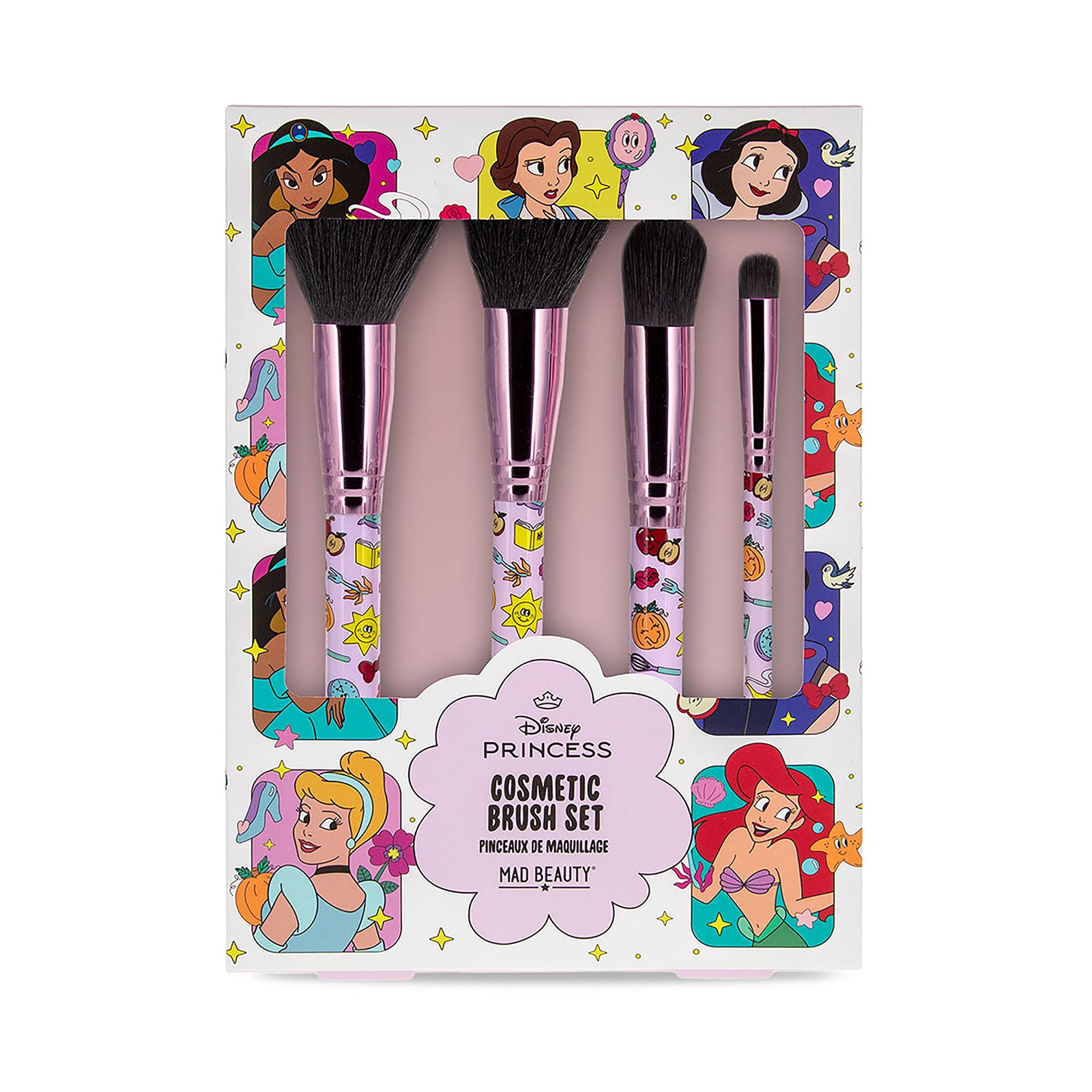 Produktbild Disney Princess - Sminkborstset (4 delar)