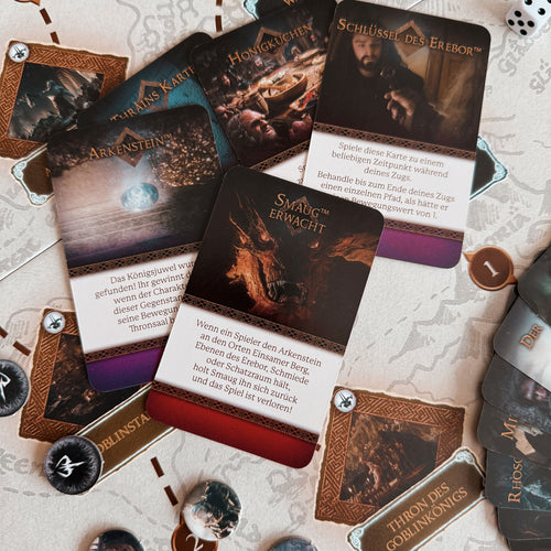 Produktbild The Hobbit - Jakten på Arkenstone Brädspel