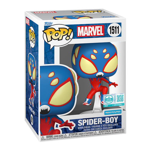 Produktbild Spider-Man - Spider-Boy Funko Pop Vickhuvud-Figur Limited Edition Supreme