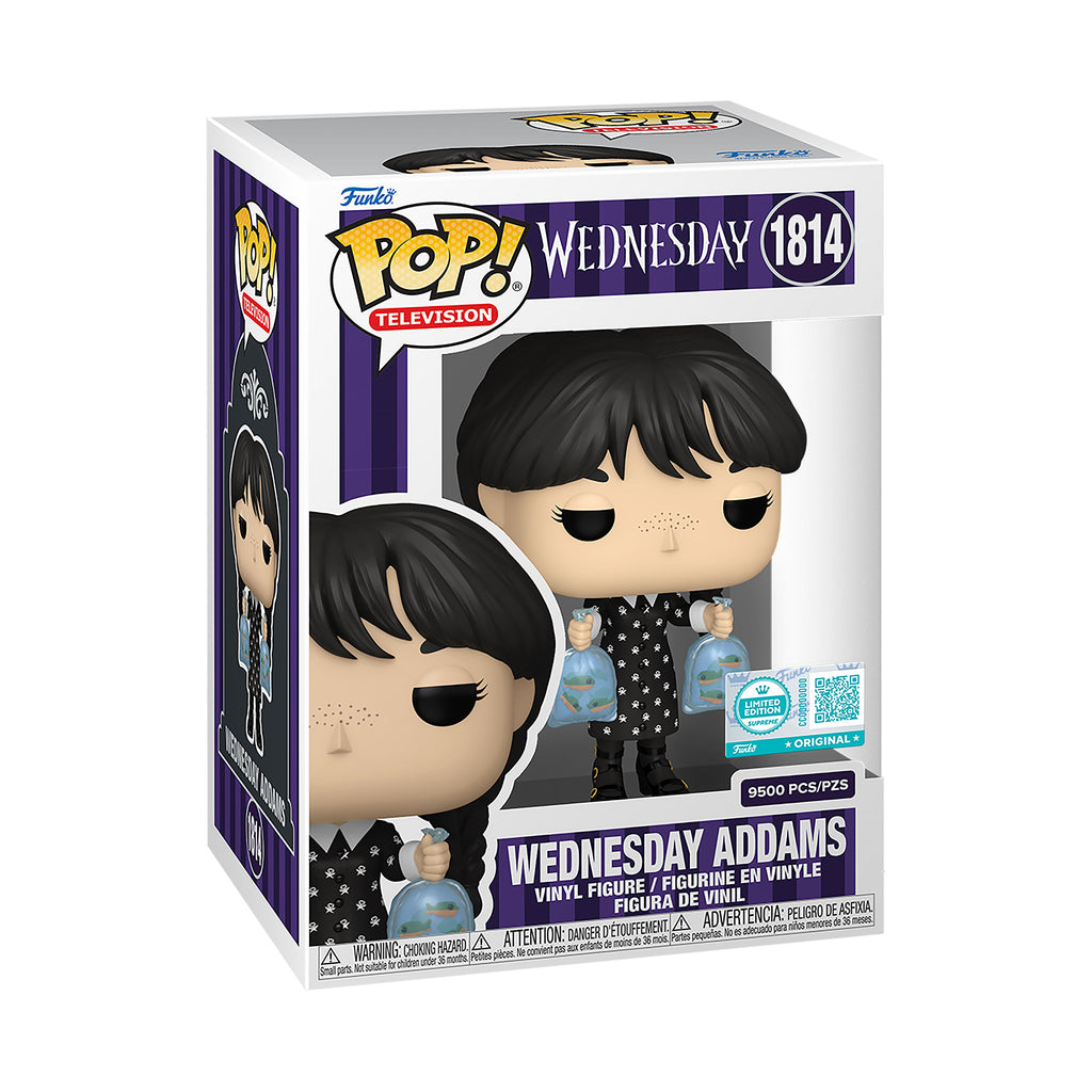 Produktbild Wednesday med pirayor Funko Pop!-figur Limited Edition Supreme