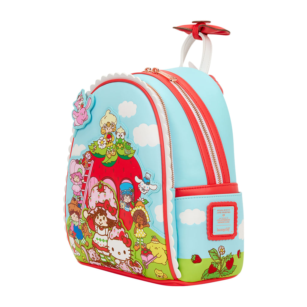 Produktbild Sanrio - Strawberry Shortcake och Hello Kitty mini-ryggsäck