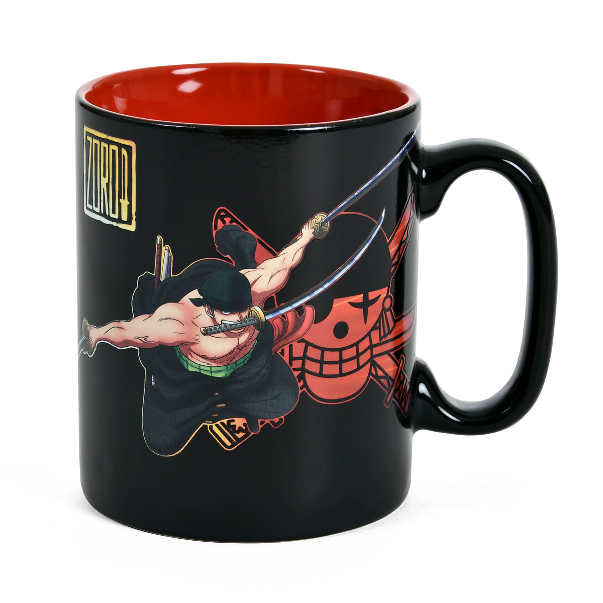 Produktbild One Piece - Zoro & Sanji värmekänslig mugg