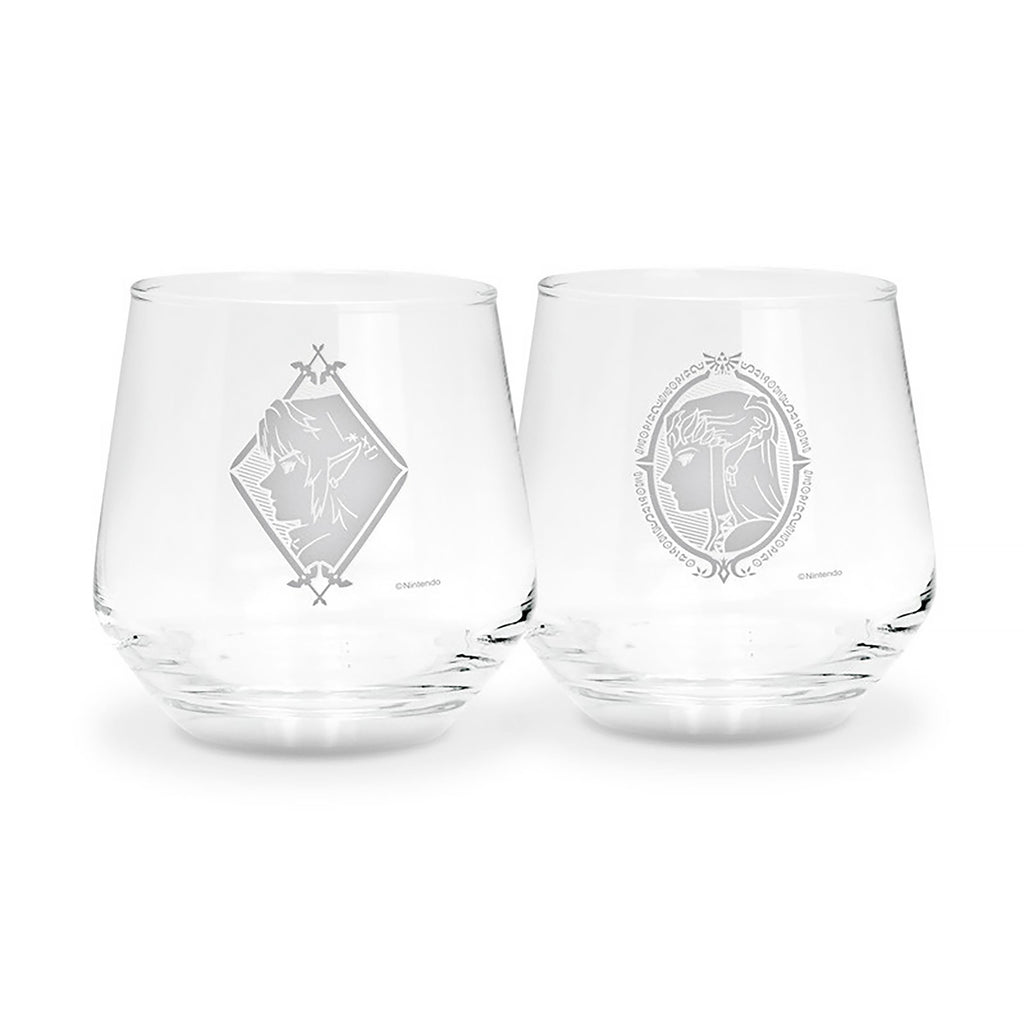 Produktbild Zelda - Link & Zelda glas (2-pack)