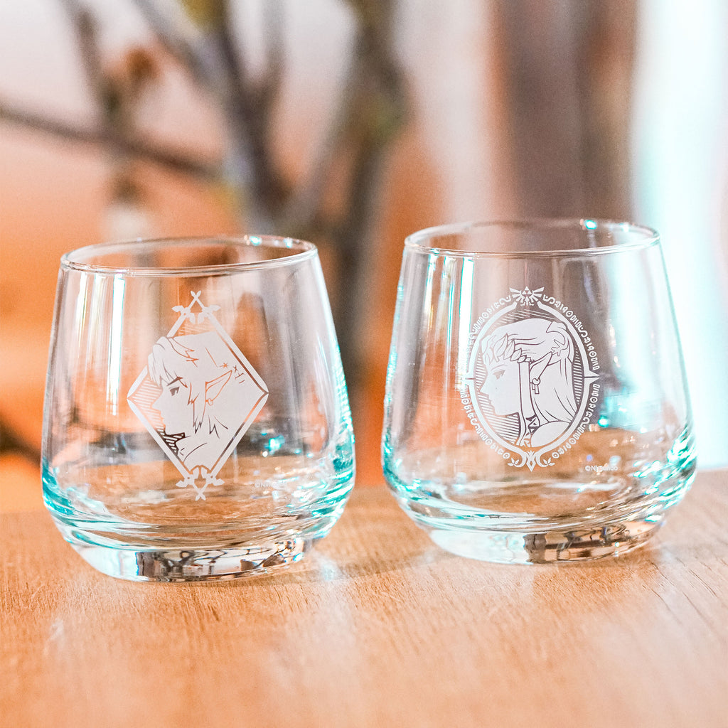Produktbild Zelda - Link & Zelda glas (2-pack)
