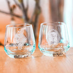 Produktbild Zelda - Link & Zelda glas (2-pack)