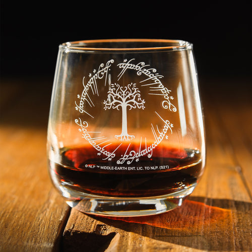Produktbild Sagan om ringen - Stegrande Ponnyn & Gondor glas, 2-pack