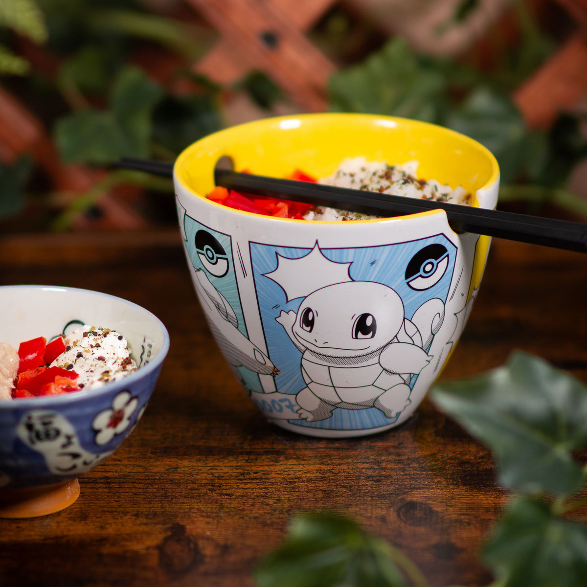 Produktbild Pokémon - Starters ramen-skål med ätpinnar