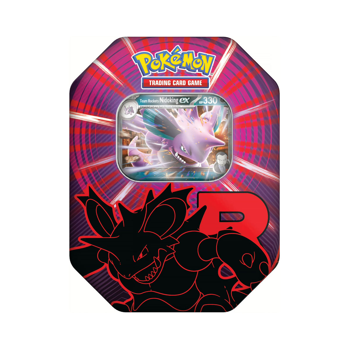 Produktbild Pokemon - Team Rocket Nidoking-Ex Samlarkortsbox