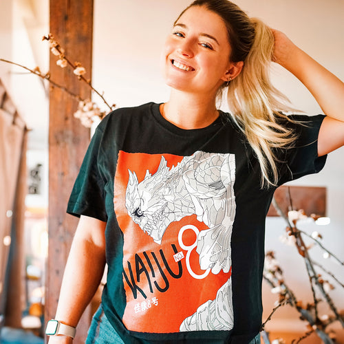 Produktbild No. 8 T-shirt för fans av Kaiju No. 8