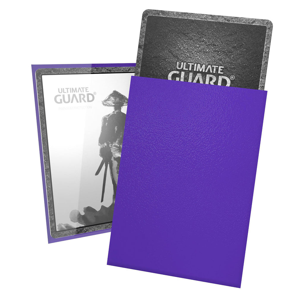 Produktbild Katana kortfickor blå – 60-pack – Ultimate Guard – japansk storlek för TCG