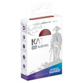 Produktbild Ultimate Guard Katana kortfickor röda – 60-pack för TCG (japansk storlek)