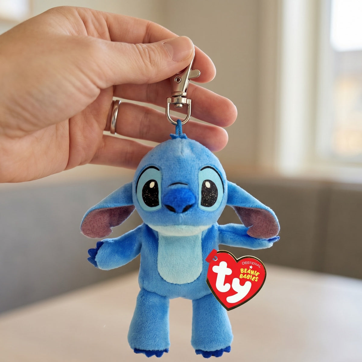 Produktbild Stitch plysch-nyckelring - Lilo & Stitch