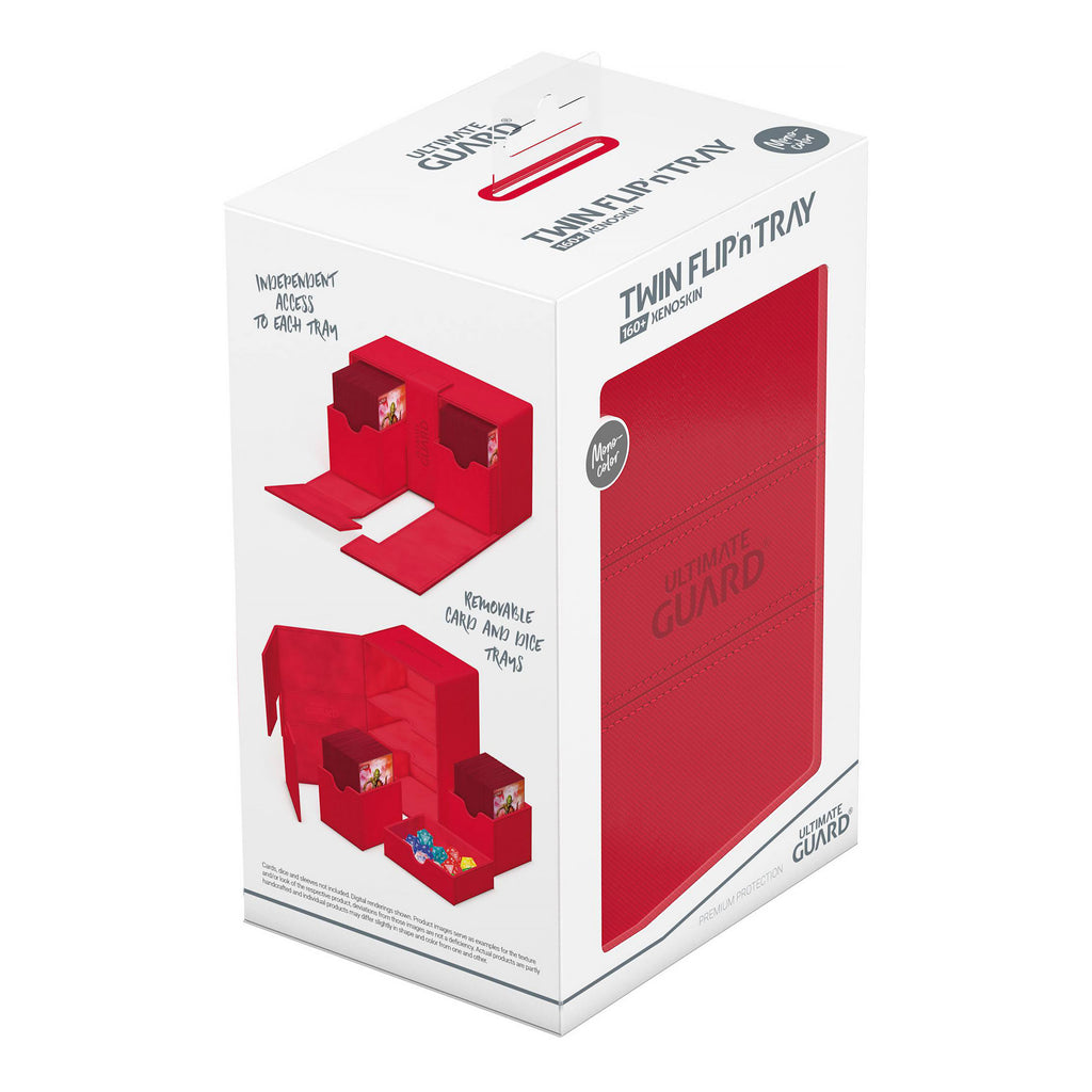 Produktbild Ultimate Guard 160+ Samlarkortsbox Röd