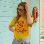 Produktbild Stranger Things - Surfer Boy Pizza T-shirt gul