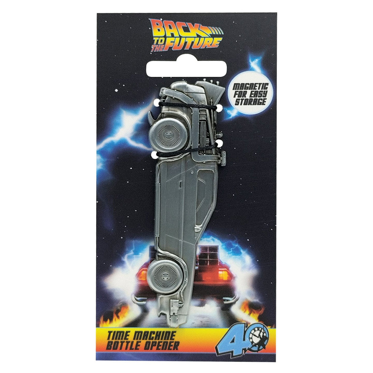 Produktbild Tillbaka till framtiden - Magnetisk DeLorean-kapsylöppnare