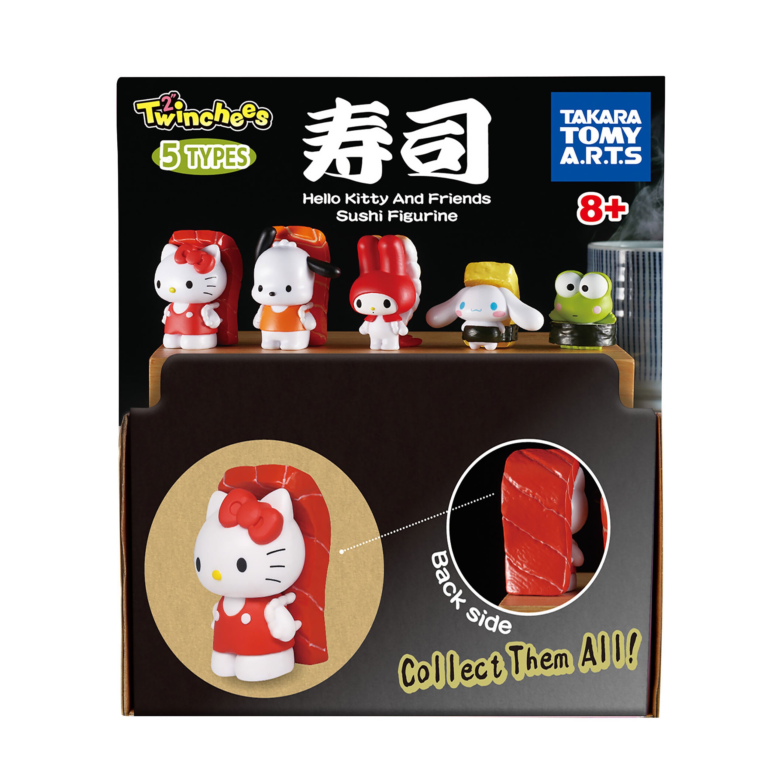 Produktbild Sanrio - Hello Kitty & Friends Sushi Kawai Mystery Twinchees Figur Display E1089482
