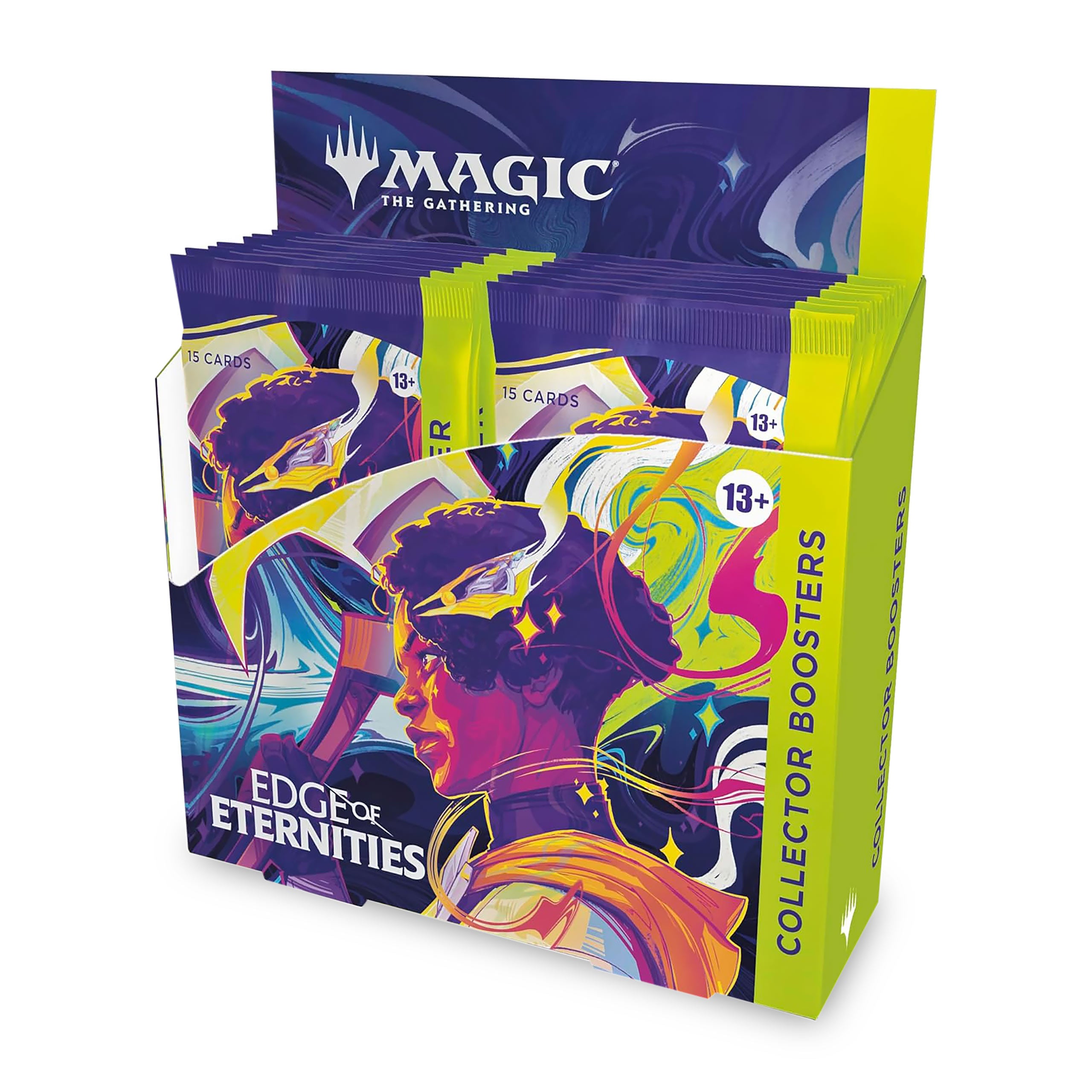 Produktbild Edge of Eternities Collector Booster Display engelsk version - Magic The Gathering