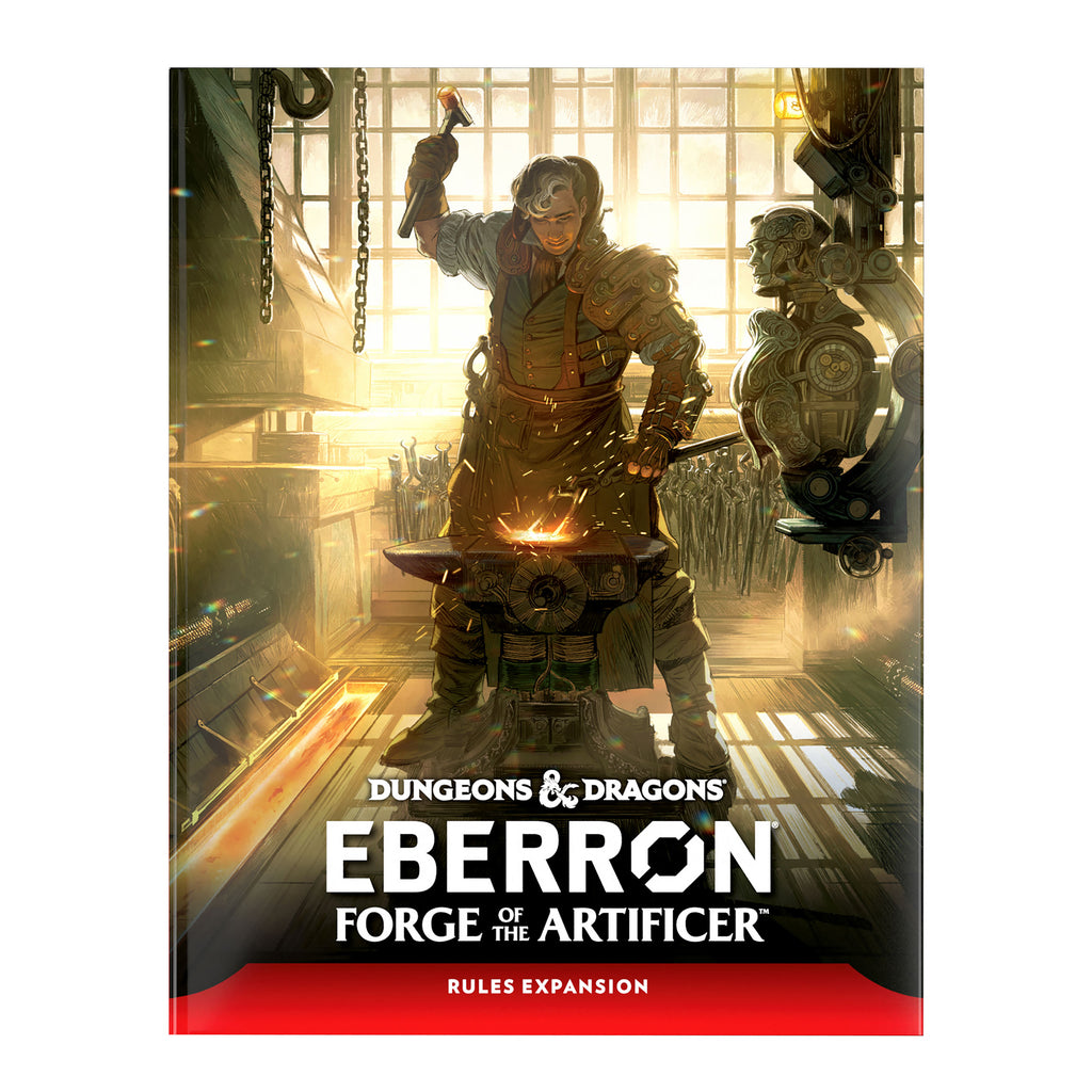 Produktbild Dungeons & Dragons - Eberron: Forge of the Artificer Regelutvidgningsbok Engelsk Utgåva