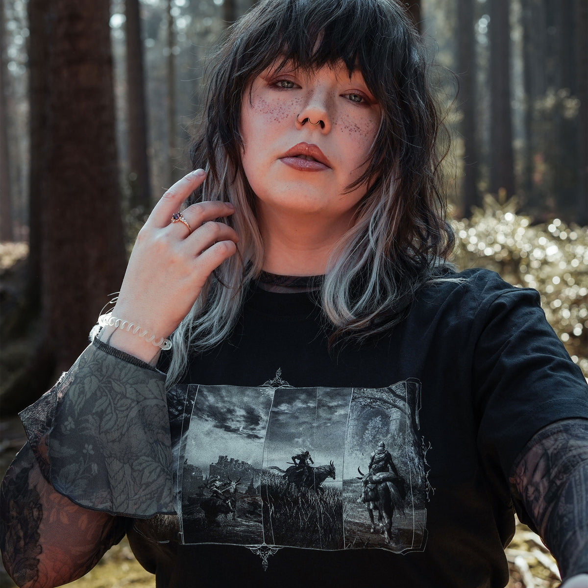 Produktbild Frames T-shirt för Elden Ring-fans