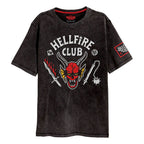 Produktbild Stranger Things - Hellfire Club T-shirt grå