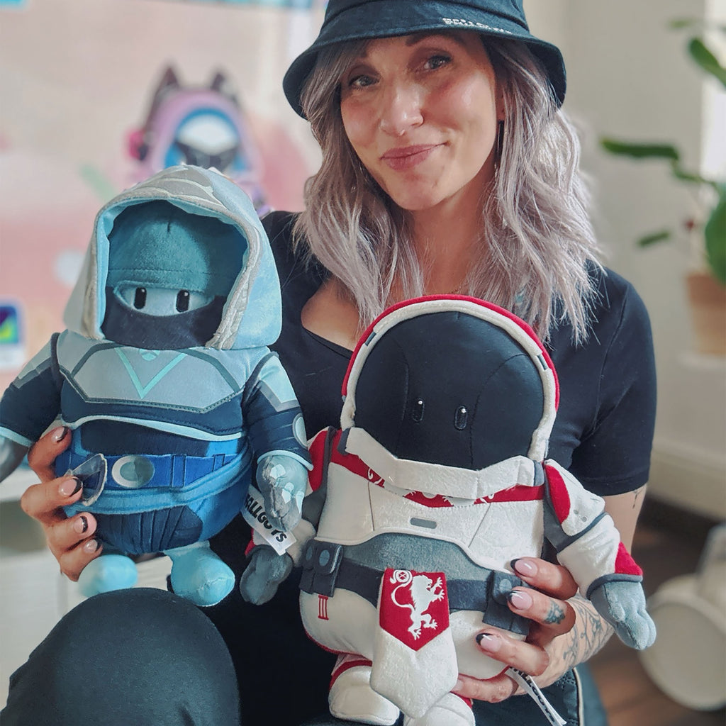 Produktbild Fall Guys - Destiny Hunter plyschfigur