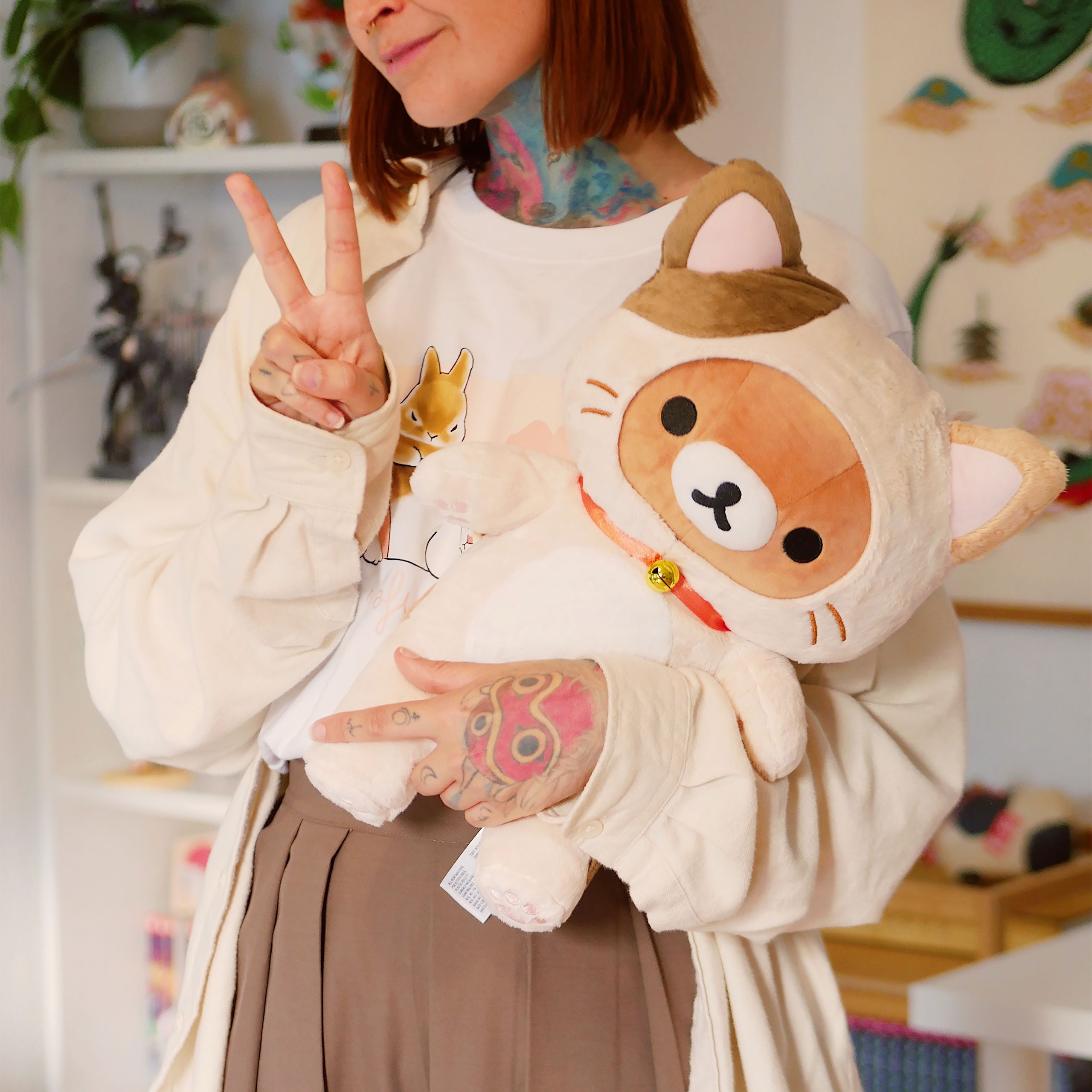 Produktbild Rilakkuma - Katt plyschfigur