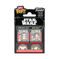 Produktbild Star Wars - Leia och Han Solo Rymdimperiet slår tillbaka Funko Bitty Pop 2-pack figurset