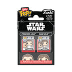 Produktbild Star Wars - Leia och Han Solo Rymdimperiet slår tillbaka Funko Bitty Pop 2-pack figurset