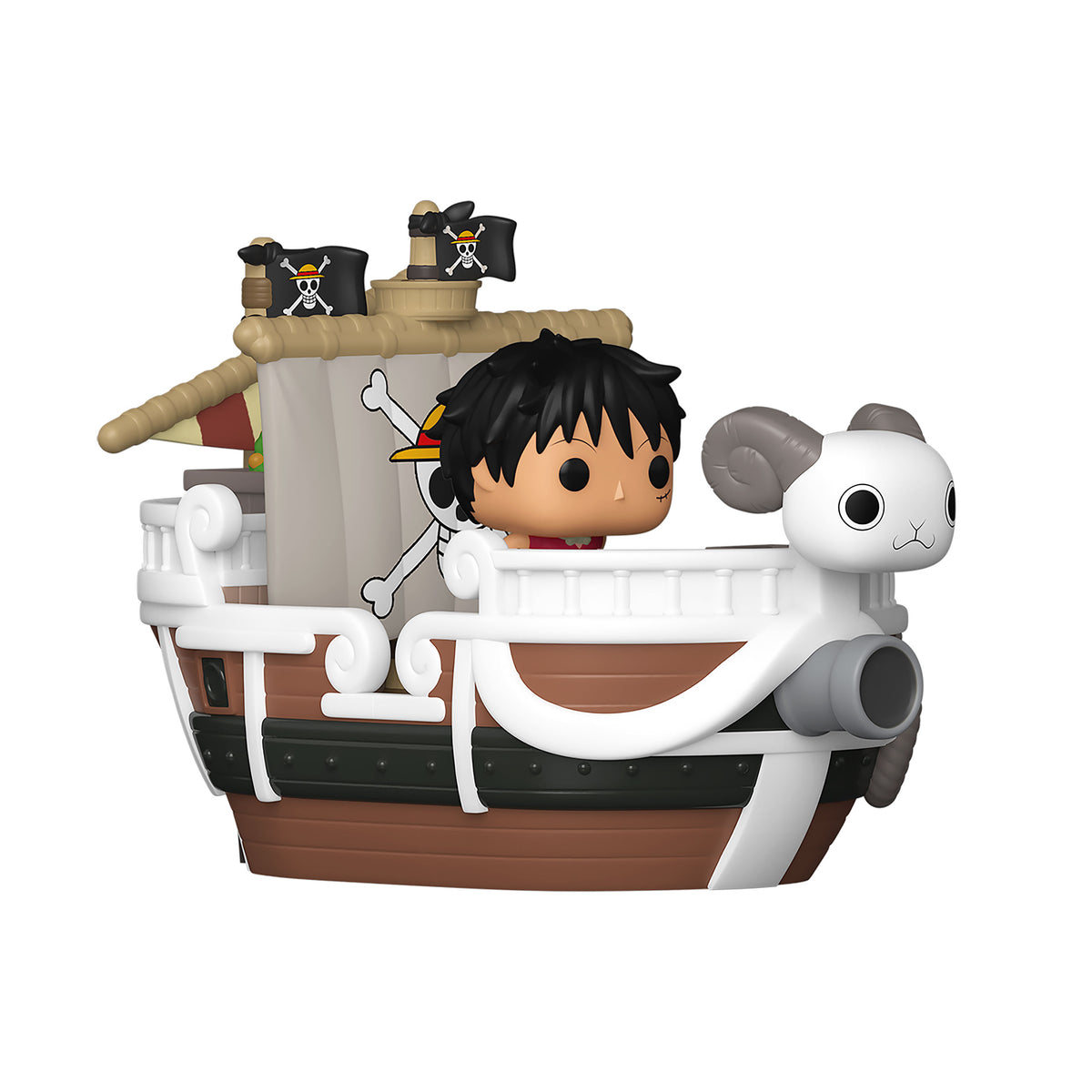 Produktbild One Piece - Going Merry med Luffy Funko Bitty Pop Ride figurset