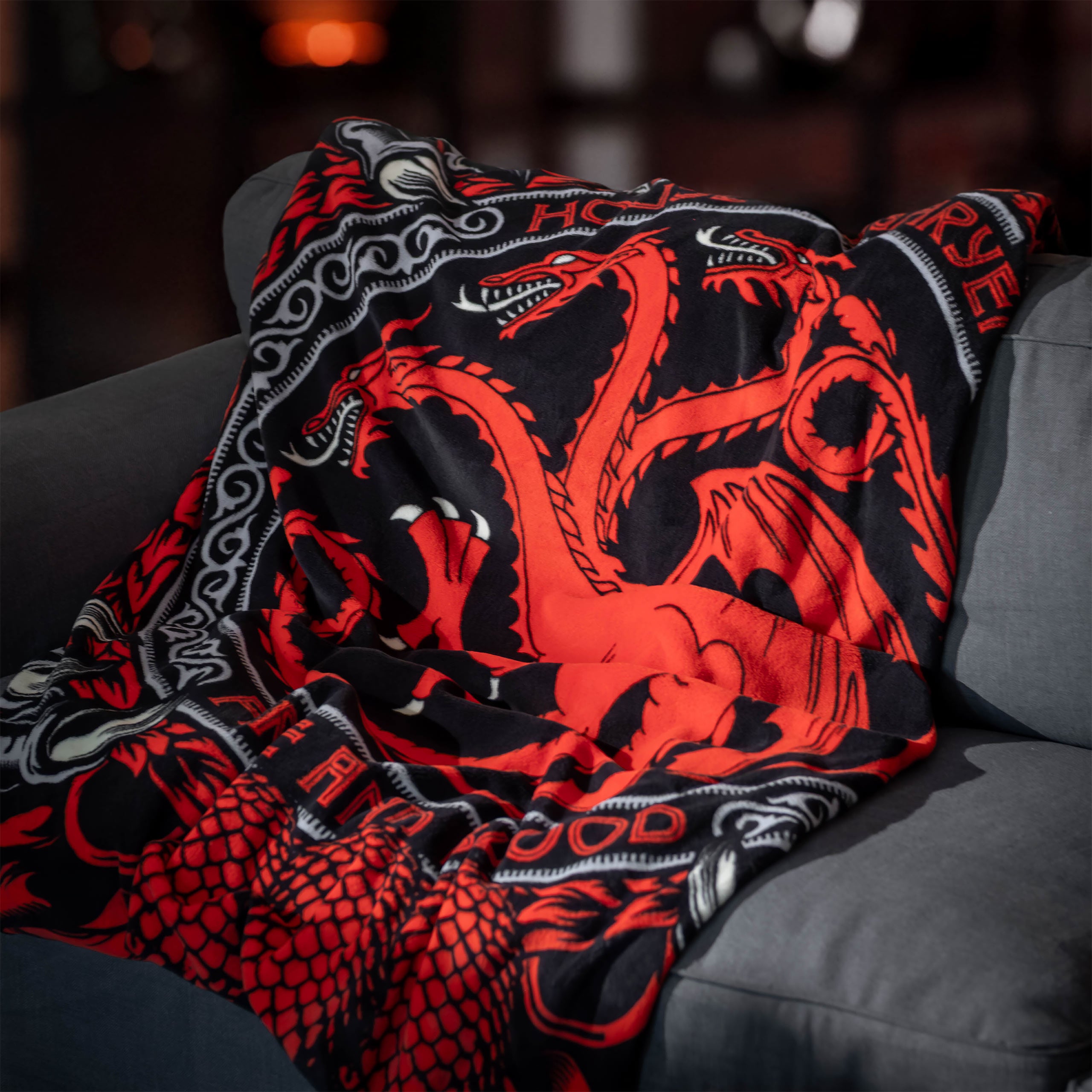 Produktbild Targaryen-vapensköld mysfilt - Game of Thrones