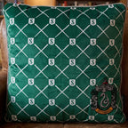 Produktbild Harry Potter - Kudde med Slytherin-logga