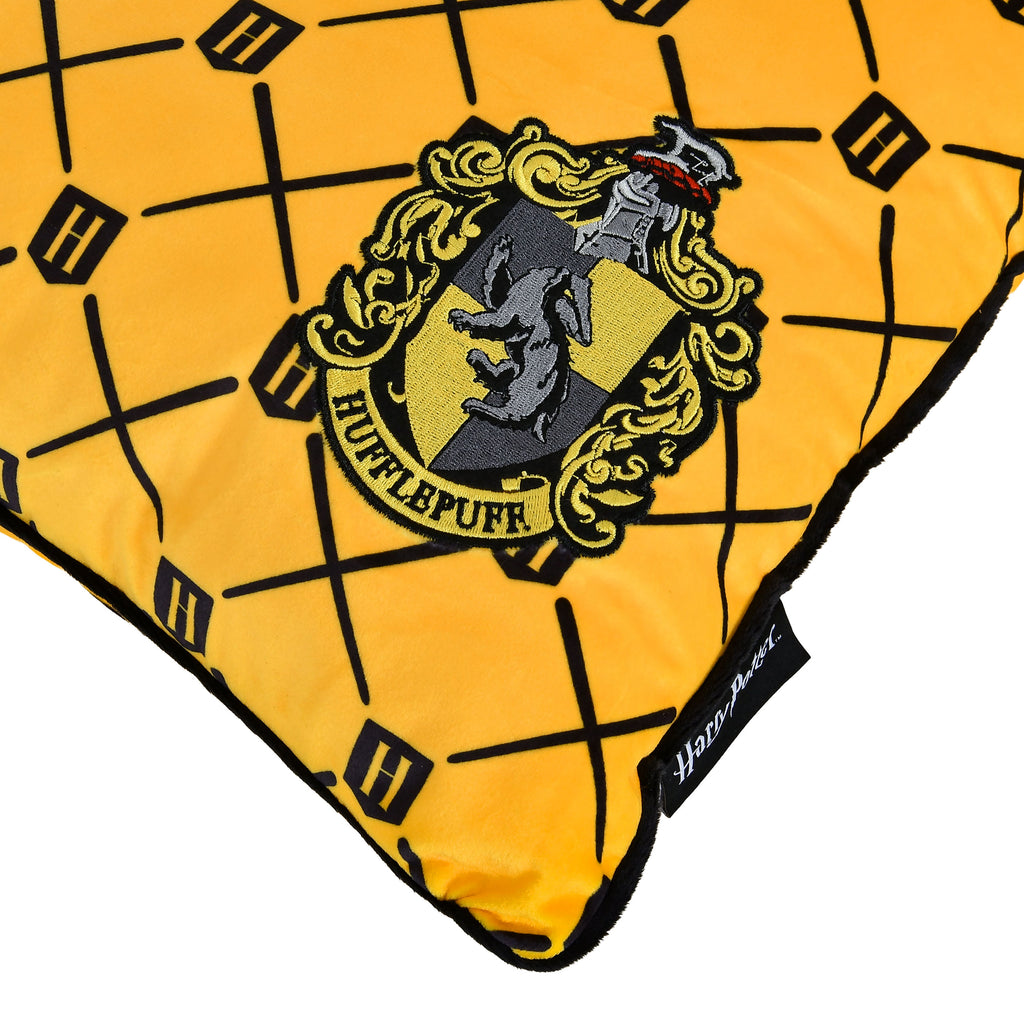 Produktbild Harry Potter - Kudde med Hufflepuff-logga