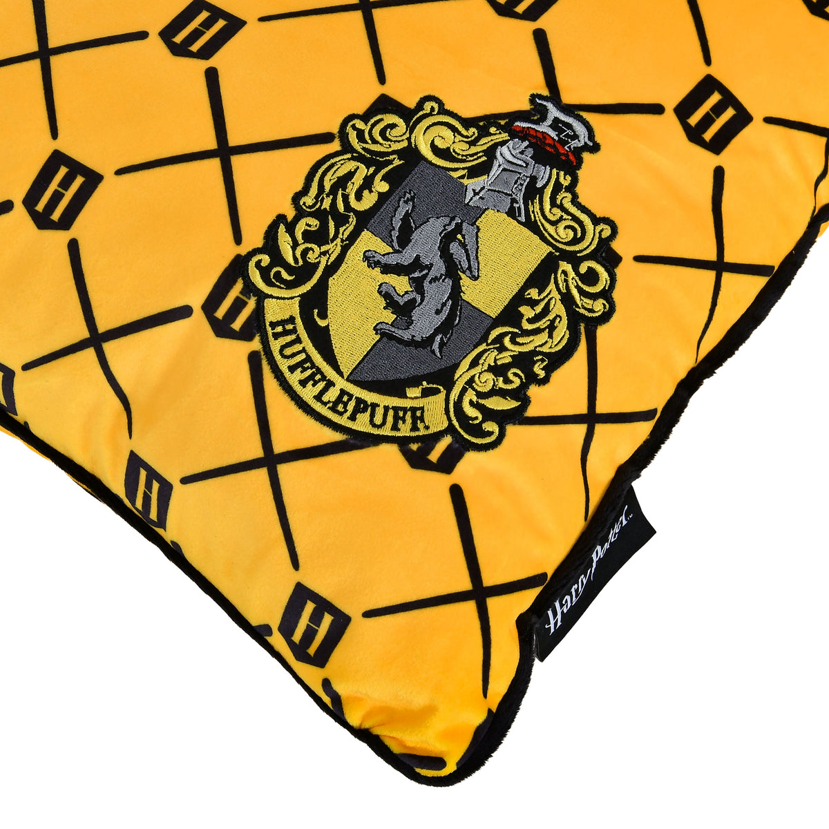 Produktbild Harry Potter - Kudde med Hufflepuff-logga