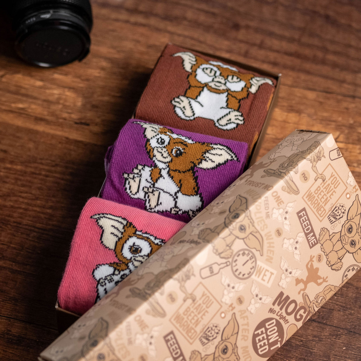 Produktbild Gremlins - Gizmo Emotions strumpor 3-pack i presentlåda