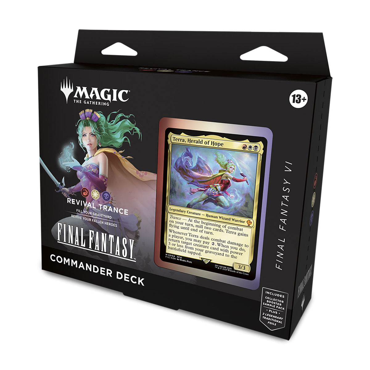 Produktbild Final Fantasy Revival Trance Commander Deck (engelsk utgåva) - Magic: The Gathering