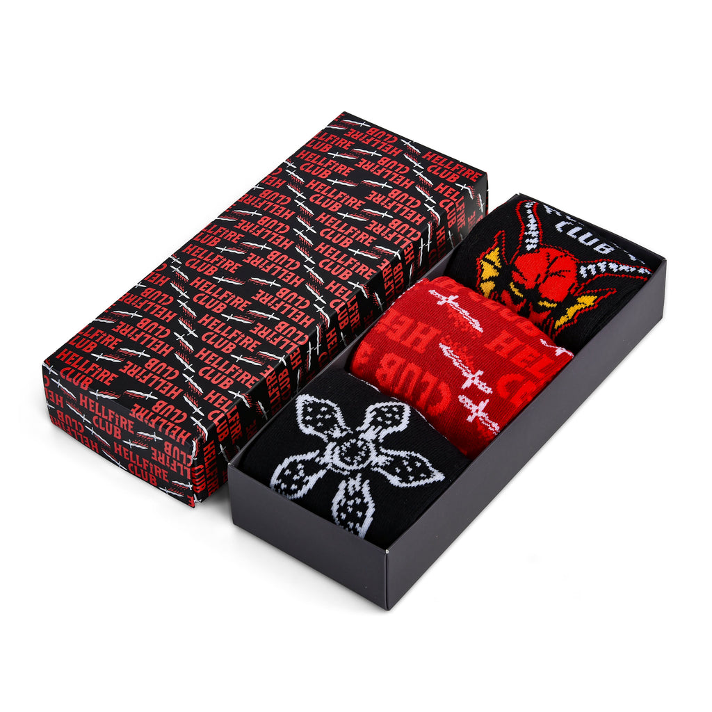 Produktbild Stranger Things – 3-pack strumpor i presentask