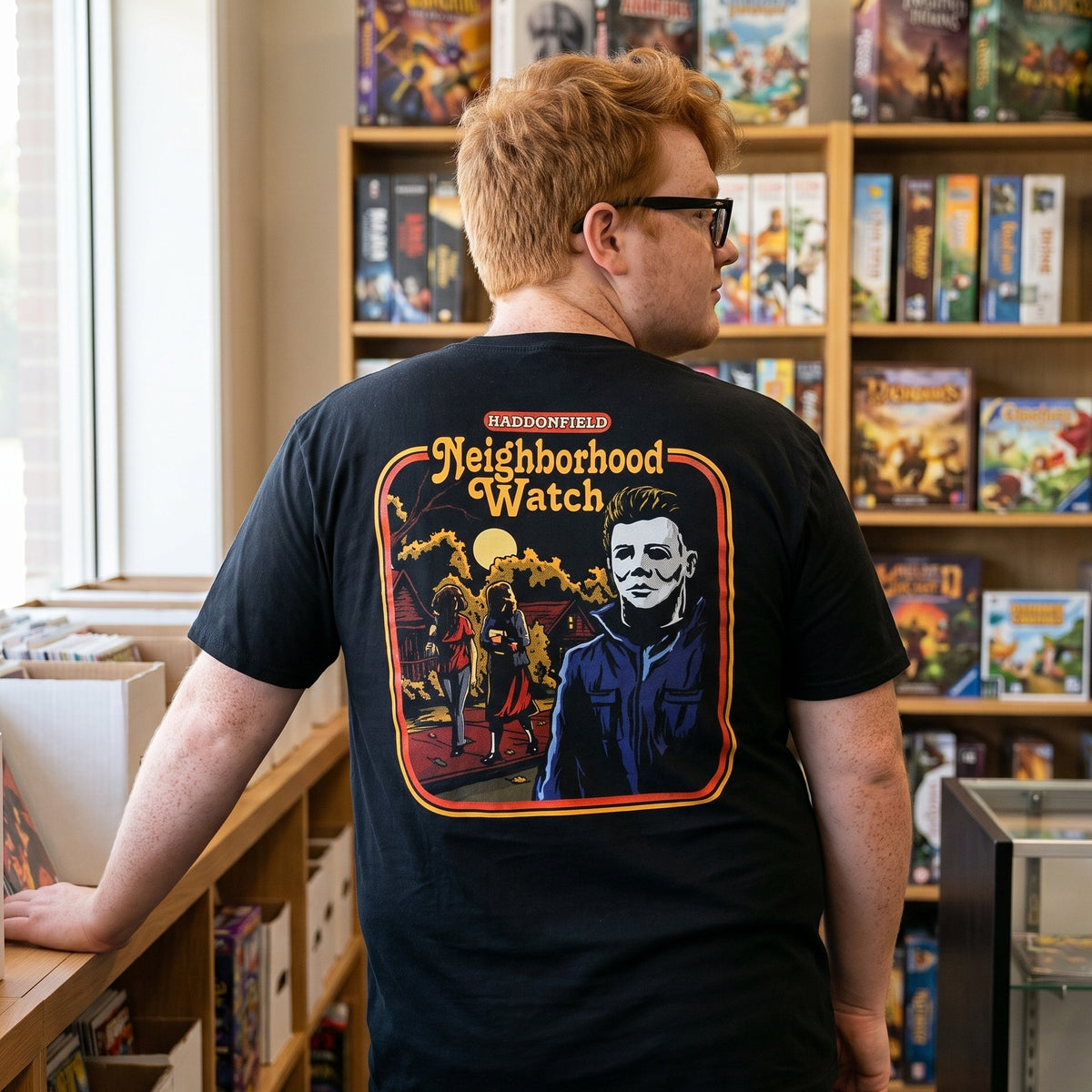 Produktbild Halloween - Neighbourhood Watch T-shirt svart