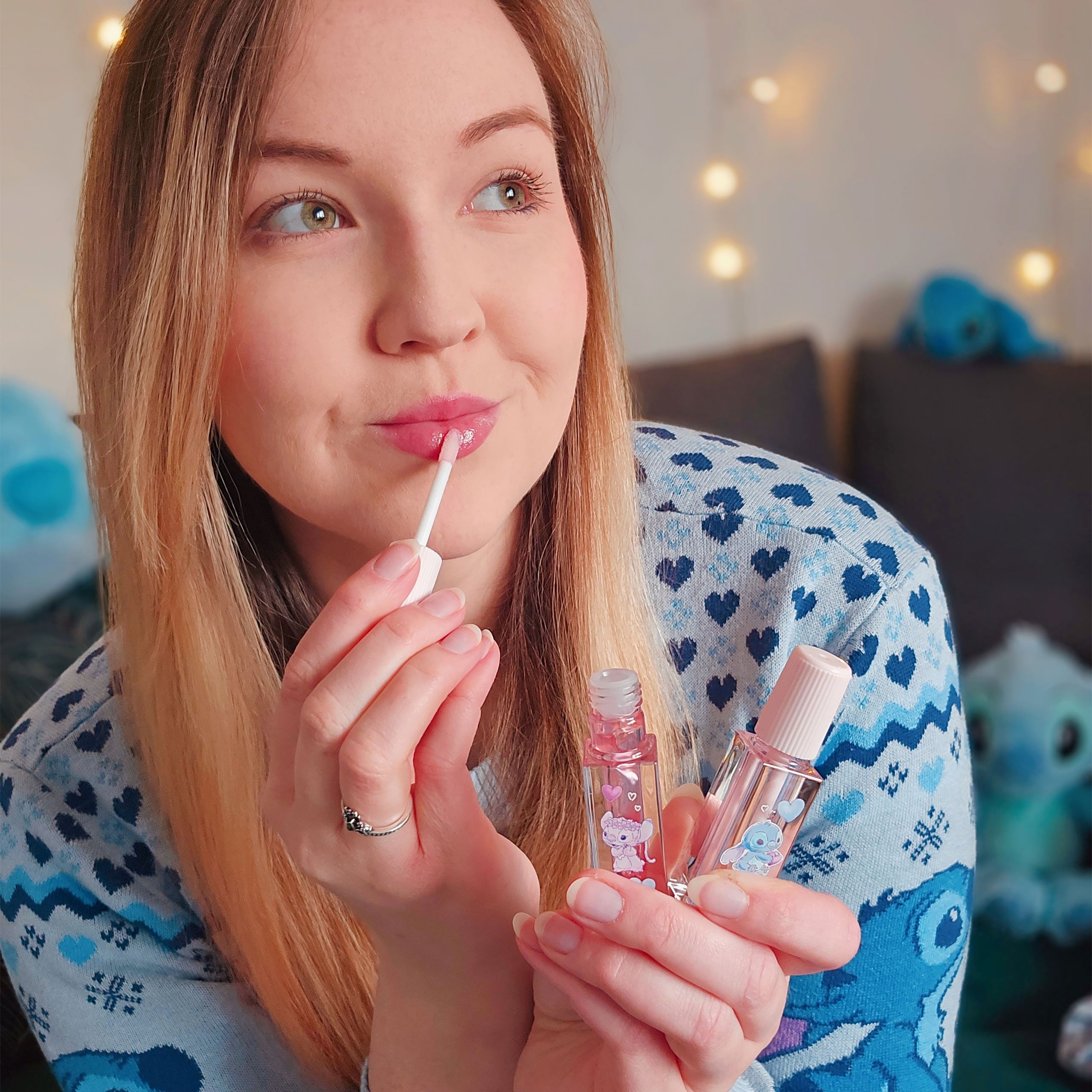 Produktbild Lilo & Stitch – Angel och Stitch läppoljor 2-pack