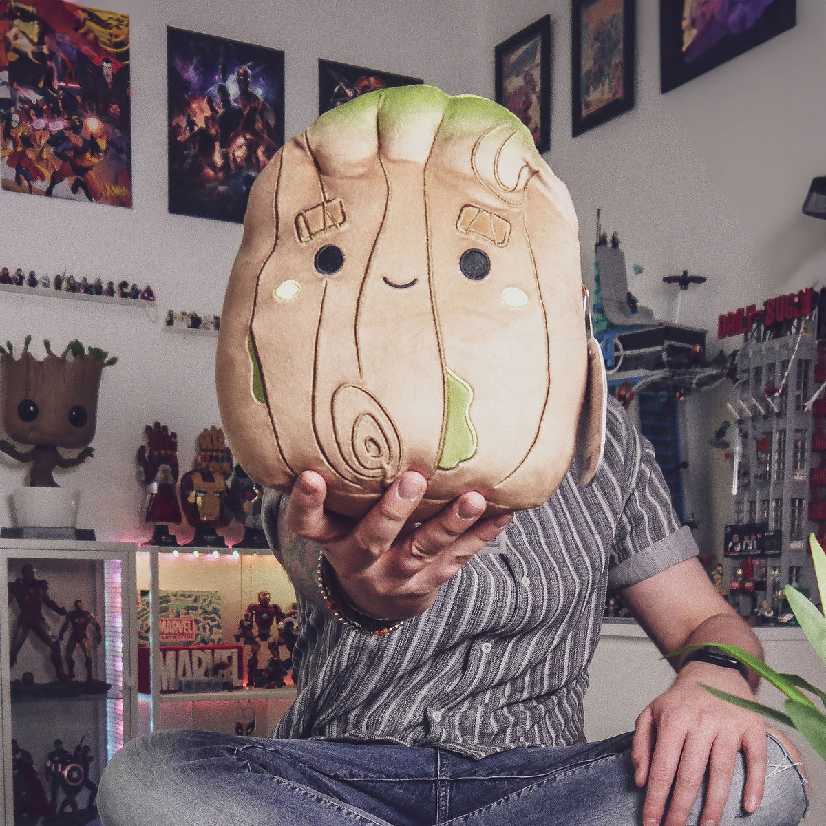 Produktbild Groot Squishmallows mjukisfigur - Guardians of the Galaxy