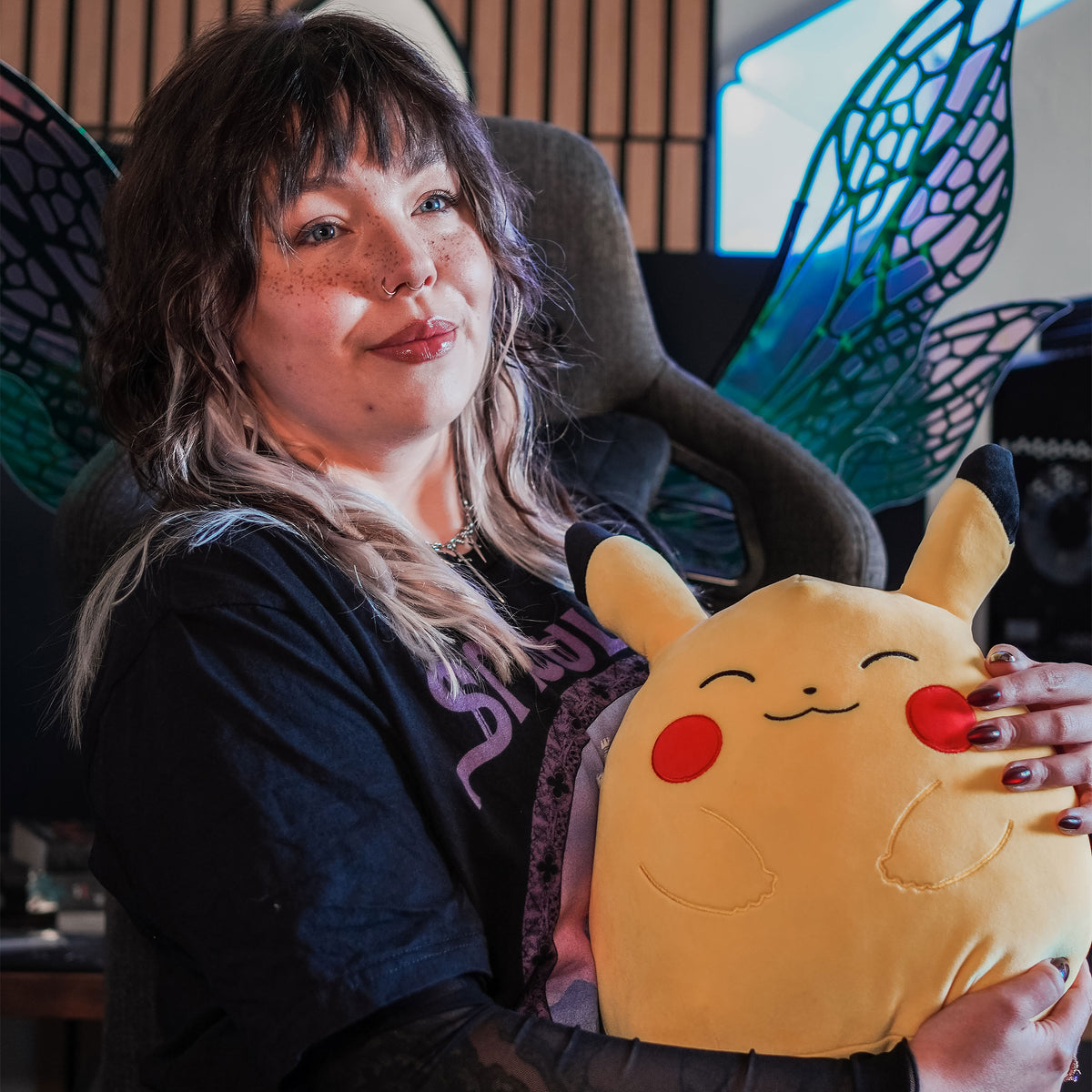 Produktbild Pikachu Squishmallows Gosedjursfigur 25 cm - Pokémon