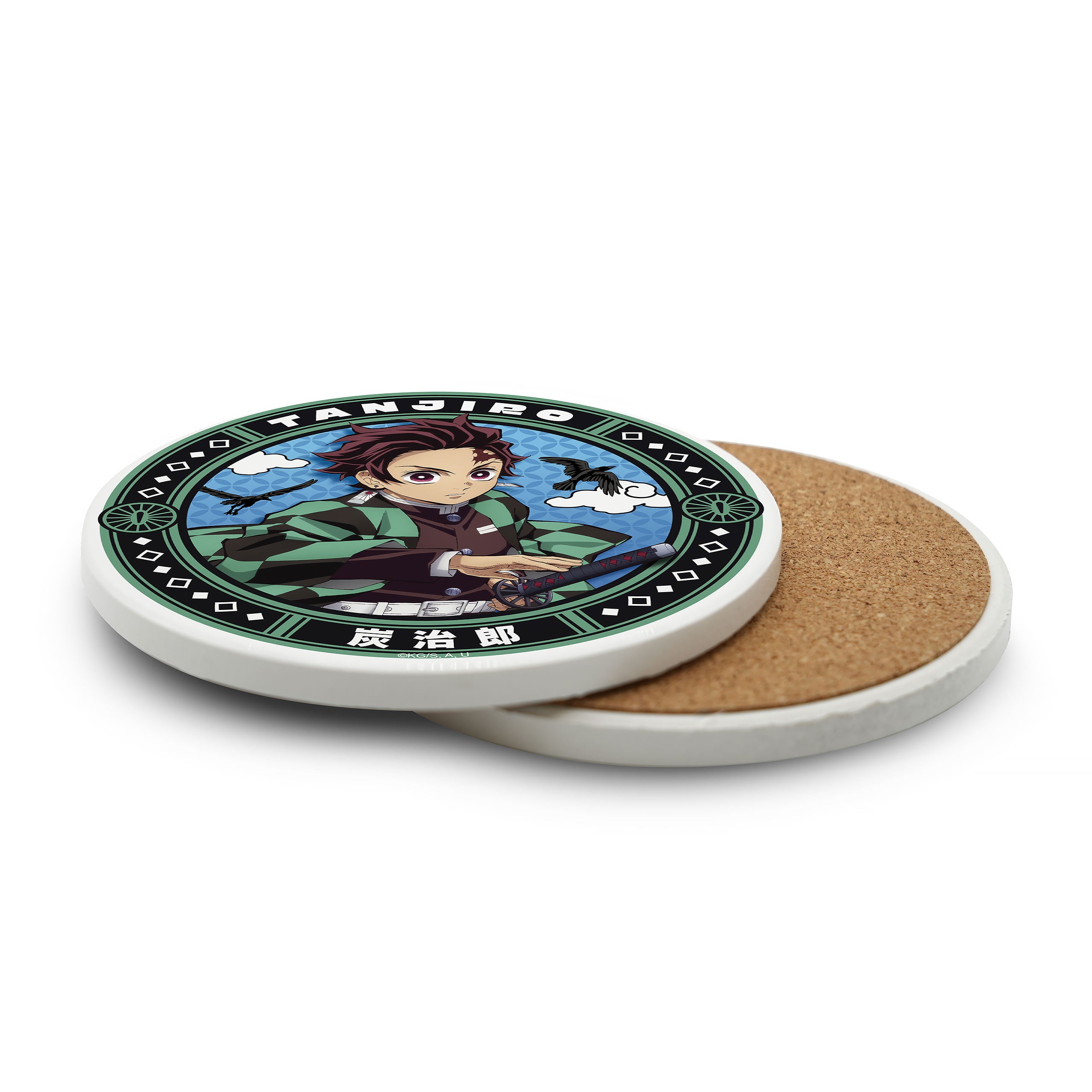 Produktbild Demon Slayer - Tanjiro Kamado Glasunderlägg