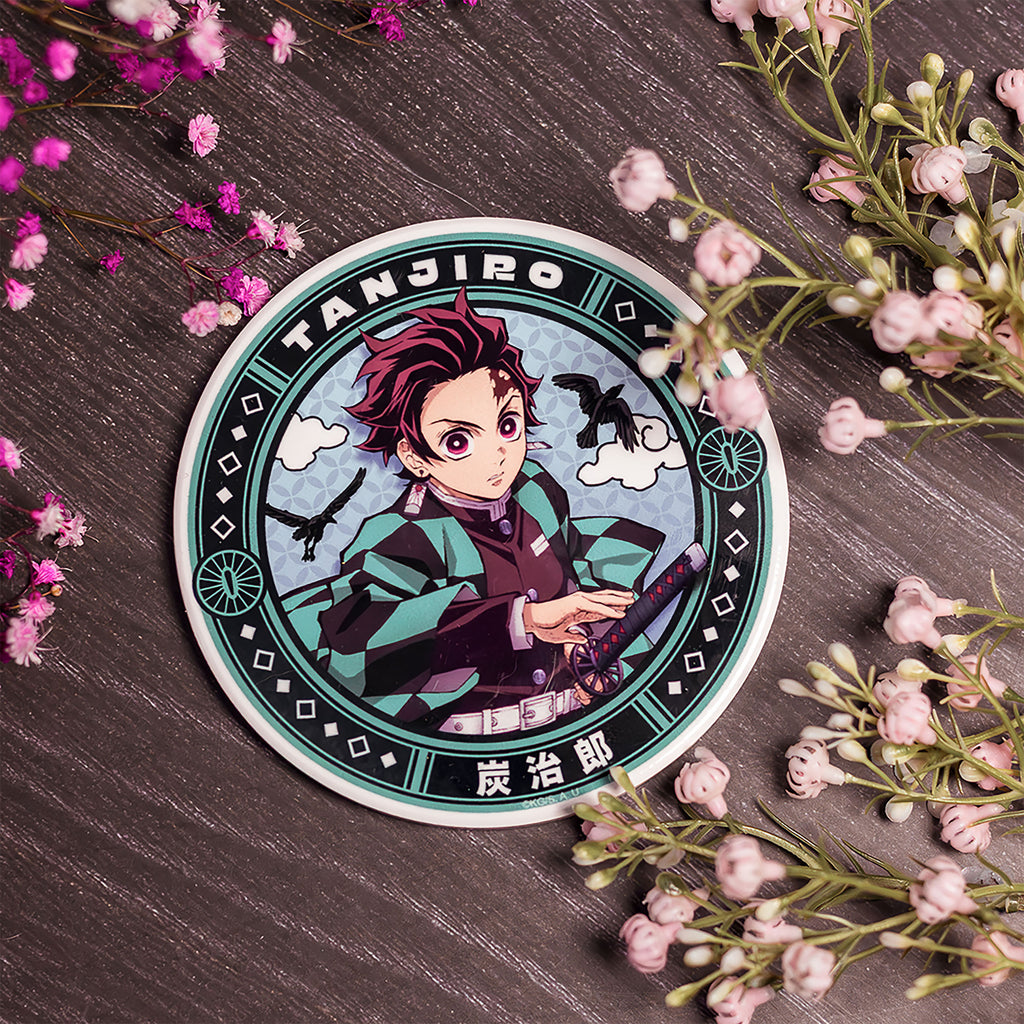 Produktbild Demon Slayer - Tanjiro Kamado Glasunderlägg